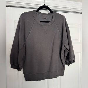 Aerie Charcoal Gray Sweatset (includes top and bottom)